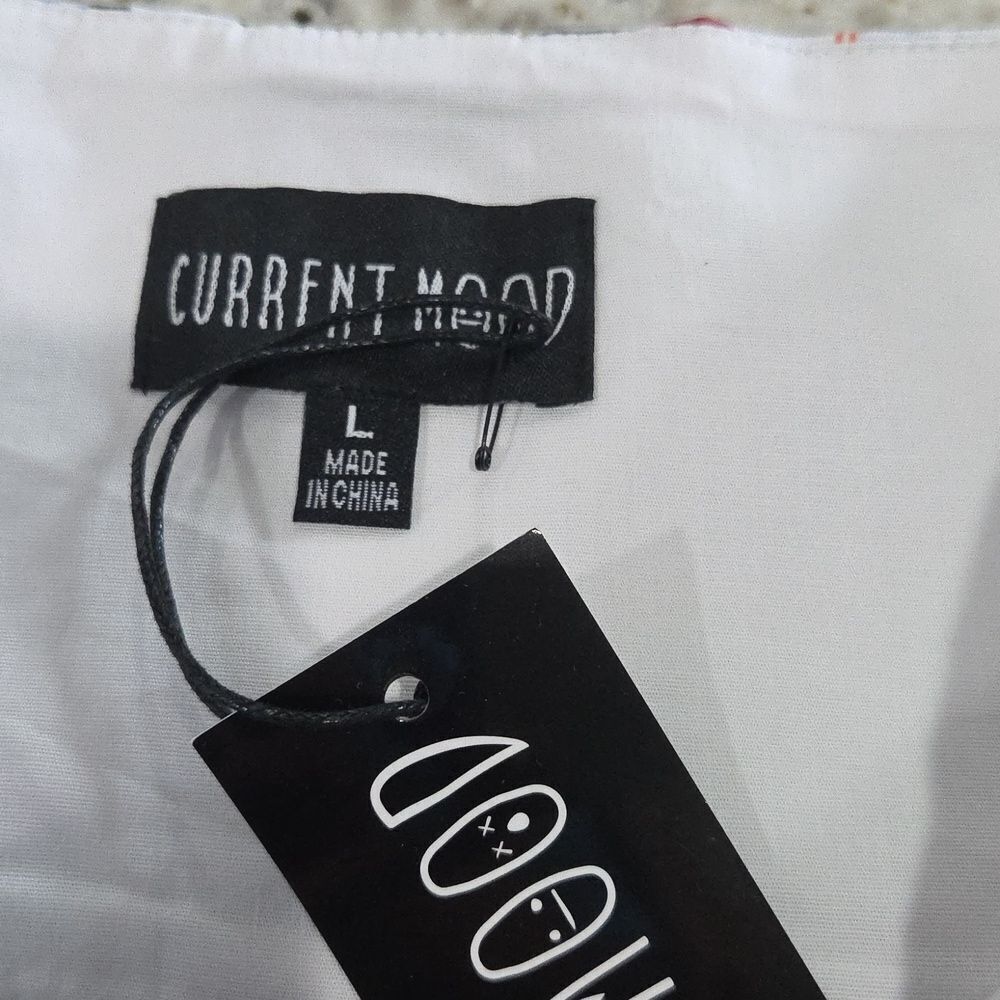 Current Mood Graffiti Pleated Mini Skirt Dolls Kill , NwT, LARGE - Picture 7 of 7